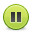 Pause Green Button Icon